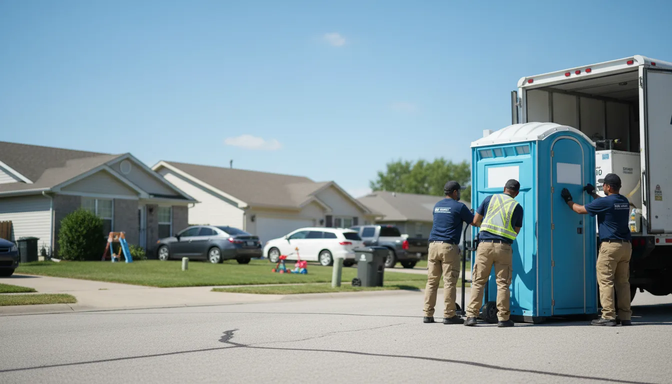 Standard Porta Potty Rentals in Chambersburg, IL near me